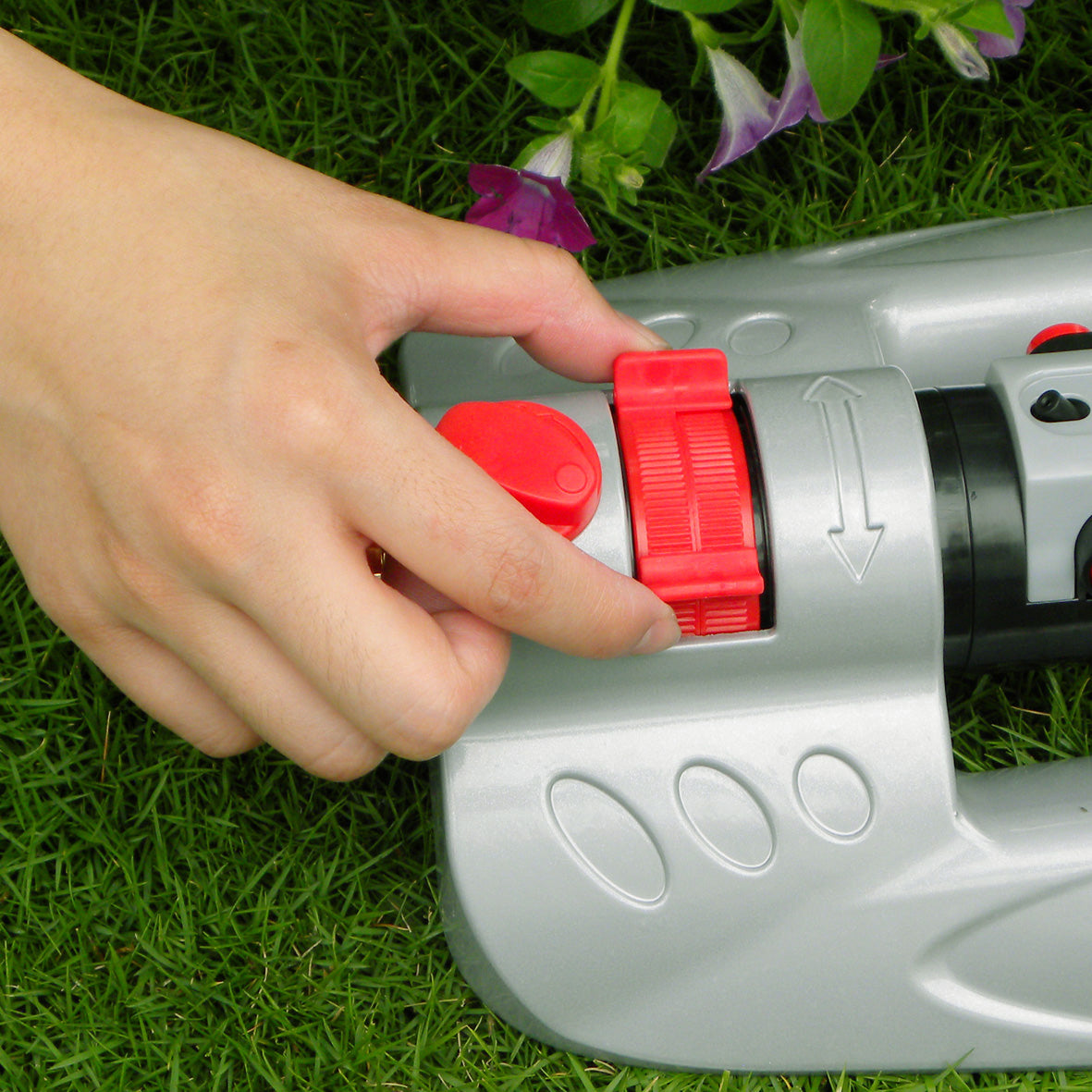 Bar Metal Turbo Oscillating Sprinkler - Best4Trade-Retail Garden watering