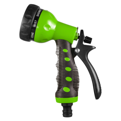 Hose Gun Water Sprayer 8-Pattern Adjustable, Cost Wise Green - Best4Trade-Retail Garden watering