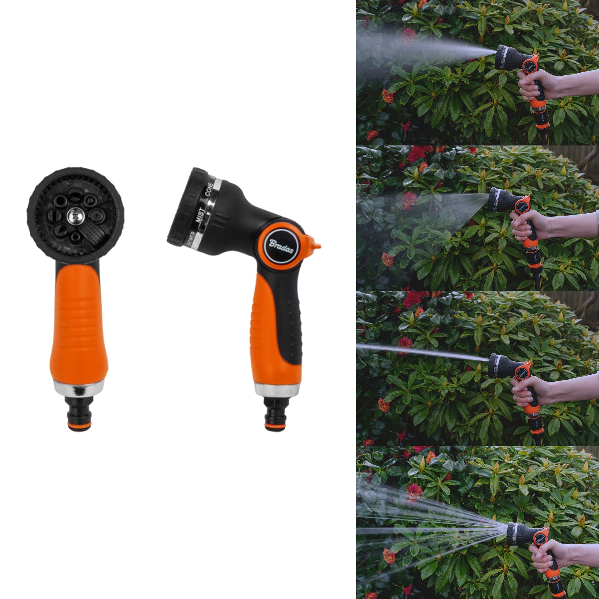 Hose Gun Water Sprayer 8-Pattern ECO-2028 - Best4Trade-Retail Garden watering