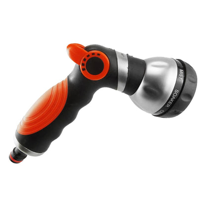 Hose Gun Water Sprayer 8-Pattern Multi-Function, Cost Wise Black/Orange - Best4Trade-Retail