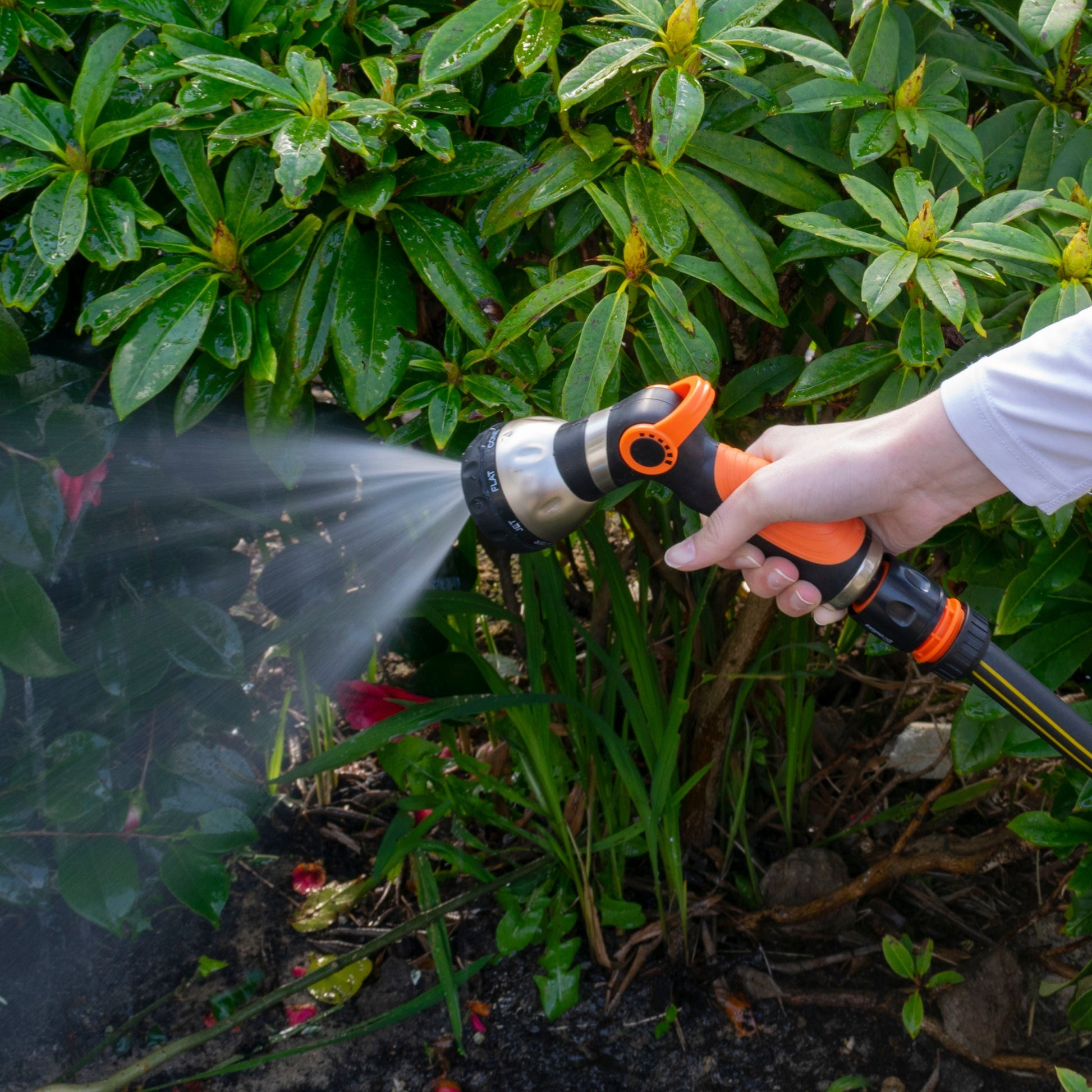 Hose Gun Water Sprayer 8-Pattern Multi-Function, Cost Wise Black/Orange - Best4Trade-Retail