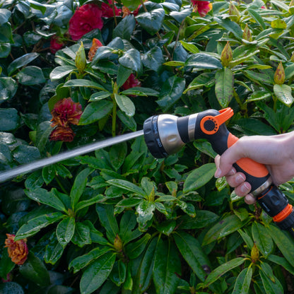 Hose Gun Water Sprayer 8-Pattern Multi-Function, Cost Wise Black/Orange - Best4Trade-Retail
