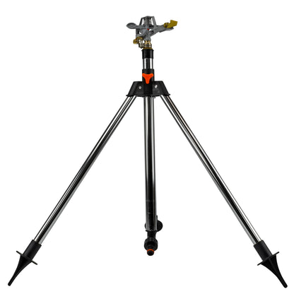 Pulsating Lawn Sprinkler on Tripod 90cm - Best4Trade-Retail Garden watering