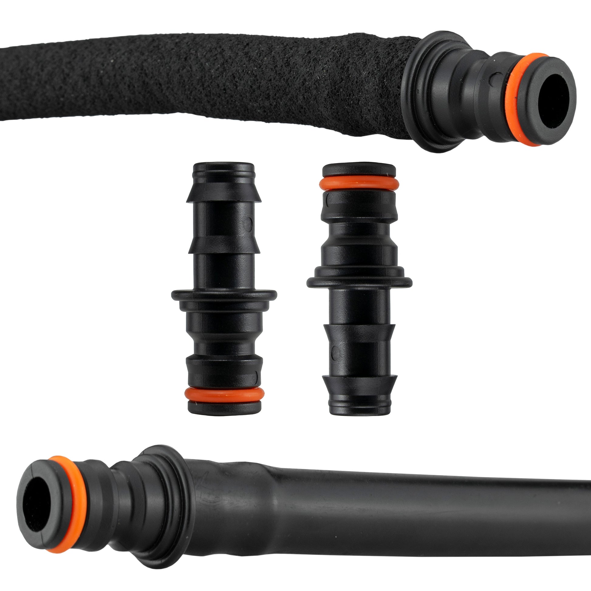 Porous Pipe Connector 1/2" Barb to Snap On Male - Best4Trade-Retail Garden watering