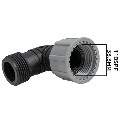 Swivel Elbow 1" BSP Male Female - Best4Trade-Retail
