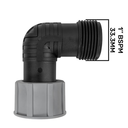 Swivel Elbow 1" BSP Male Female - Best4Trade-Retail