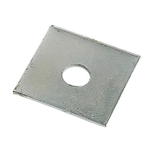 Simpson Strong Tie Square Plate Washer 50mm x 50mm x M12 Galvanised - All Sizes - Simpson Strong Tie