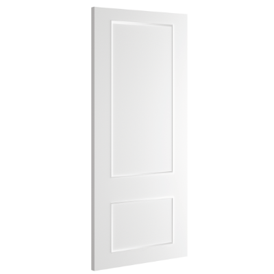 Deanta Sandringham White Primed Internal Fire Door FD30 - Deanta Doors