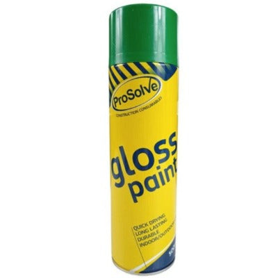 Gloss Spray Paint x 500ml - All Colours - ProSolve Paint