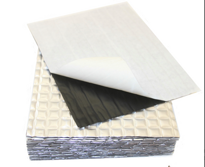Camper Van Noise Dampening Mat, PeaceMAT XR, 4m Roll in Silver