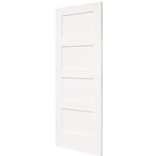 Load image into Gallery viewer, Shaker 4 Panel White Primed Panel Internal Door - All Sizes - Doors4less
