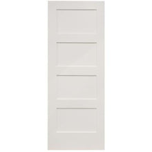 Load image into Gallery viewer, Shaker 4 Panel White Primed Panel Internal Door - All Sizes - Doors4less
