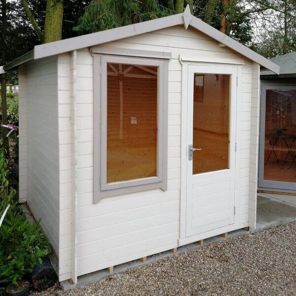 Peckover Log Cabin - 8ft x 8ft - Shire