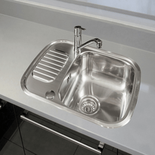 Load image into Gallery viewer, Single Bowl 2TH Stainless Steel Kitchen Sink - Reginox
