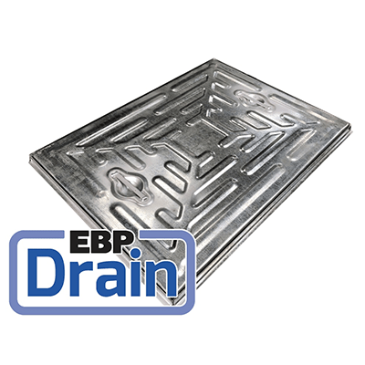 Single Seal Solid Top Galvanised Manhole Cover - All Sizes - EBP Building Products Drainage