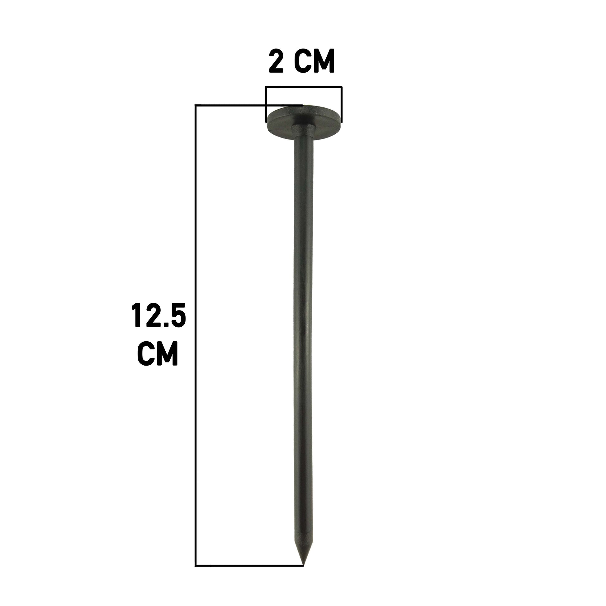Weed Control Fabric Plastic Fixing Pegs Small 5" - Best4Trade-Retail Garden tools & Accesories