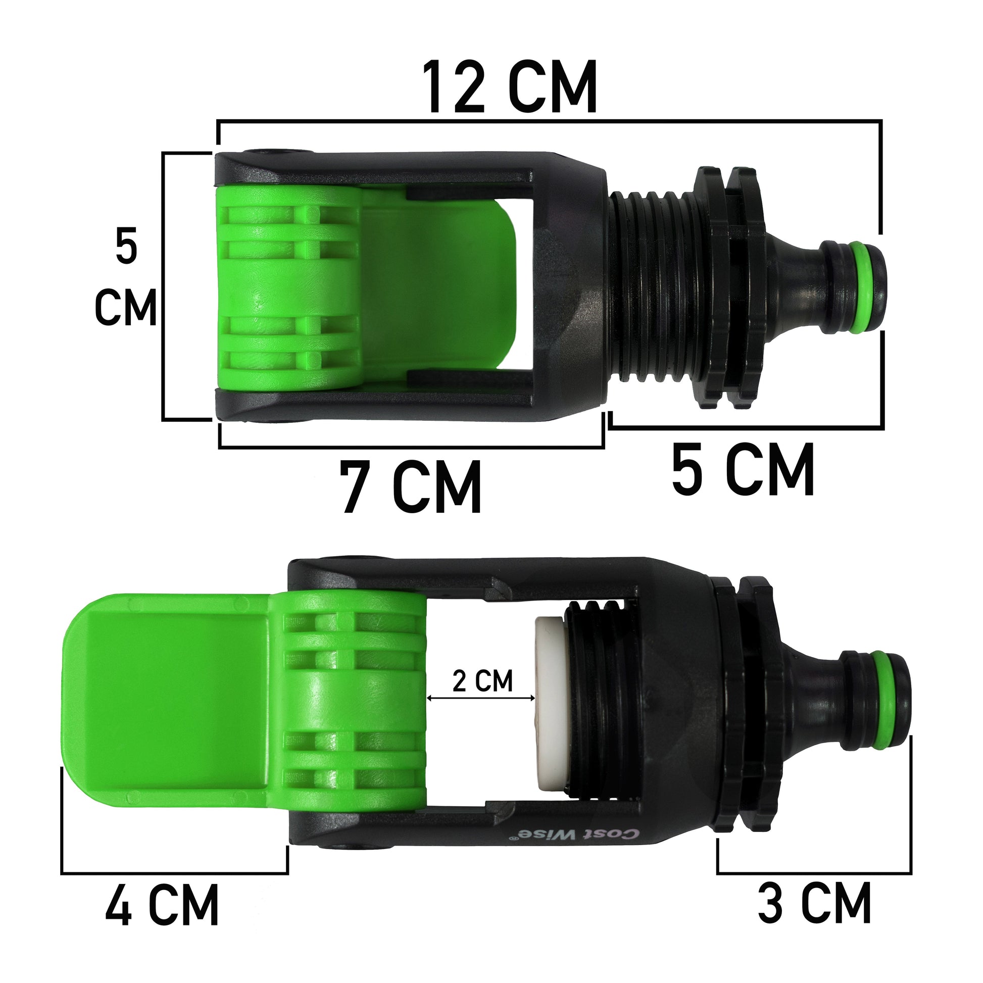 Kitchen Tap Adaptor "Non Branded" Green - Best4Trade-Retail Garden watering