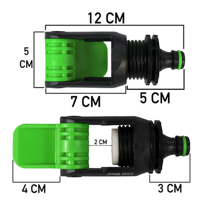 Kitchen Tap Adaptor "Non Branded" Green - Best4Trade-Retail Garden watering