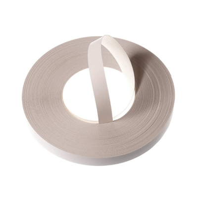 Smooth White Melamine Pre-Glued Edging Strip - 22mm x 50m - Build4less