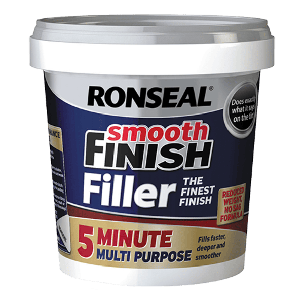 Ronseal Smooth Finish 5 Minute Multipurpose Filler Tub - Ronseal