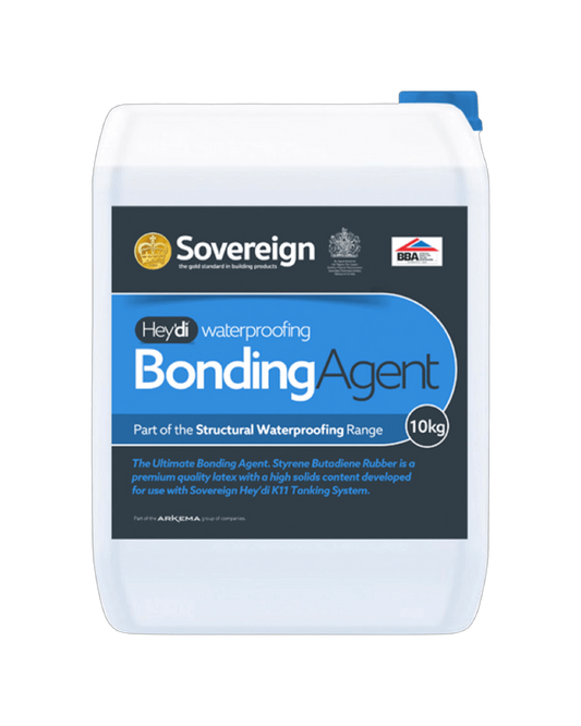 Sovereign Hey’di Bonding Agent - Carboxylated SBR Polymer Dispersion for Renders, Screeds & Tanking Systems
