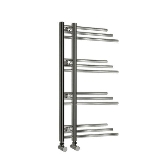 Sphere Designer Chrome Towel Rail - 900 x 500mm - Aqua Bathrooms