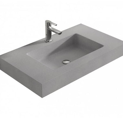 Stone Wall Hung Bowl Basin - All Colours - Aqua Bathrooms