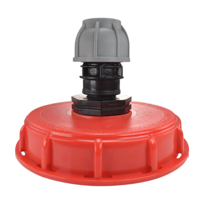 IBC 6-inch Cap Kit with 32mm MDPE Straight - Best4Trade-Retail Garden watering