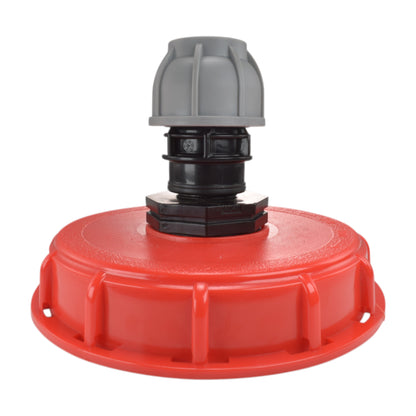 IBC 6-inch Cap Kit with 25mm MDPE Straight - Best4Trade-Retail Garden watering
