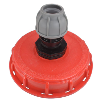 IBC 6-inch Cap Kit with 32mm MDPE Straight - Best4Trade-Retail Garden watering
