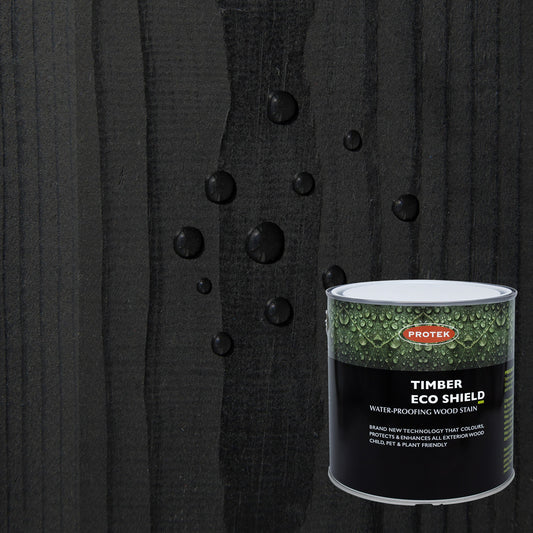 Black - Timber Eco Shield Wood Stain