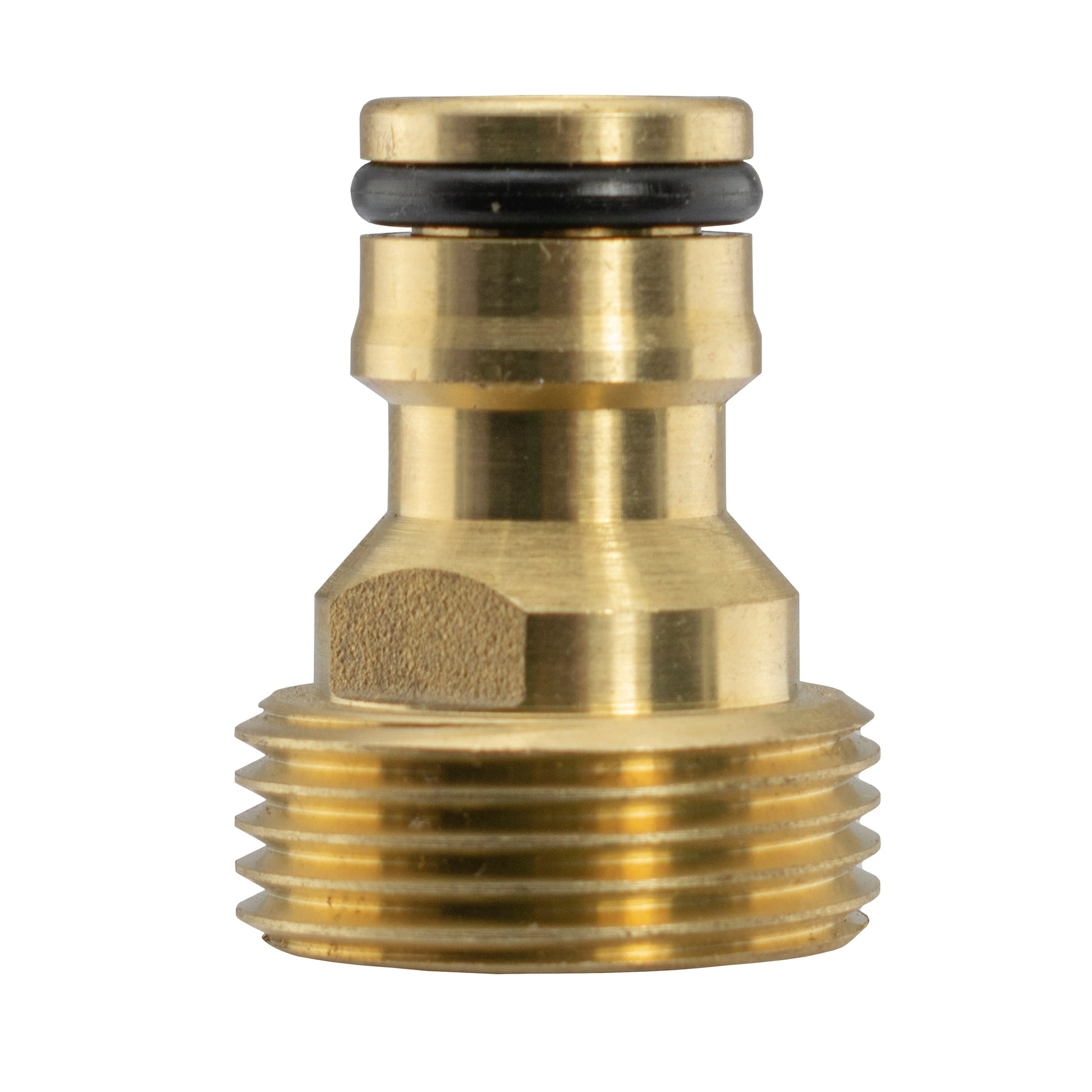 Tap Connector Snap-On Male - 3/4" BSPM Brass - Best4Trade-Retail Garden watering