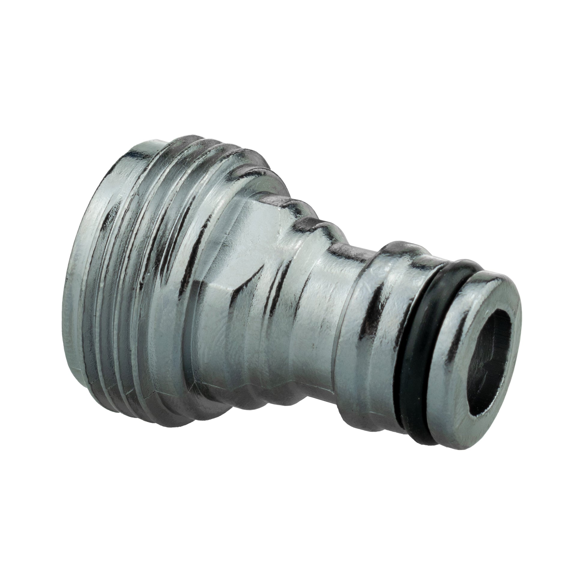IBC 2” S60X6 Cap with Lever Valve, Click Lock and Hose Connector Zinc - Best4Trade-Retail
