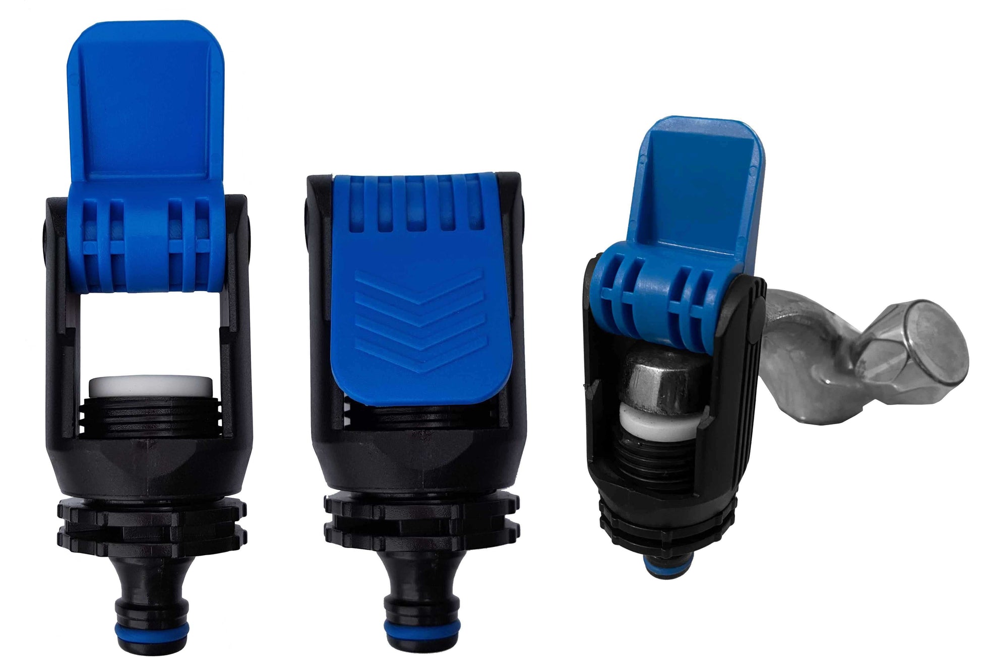 Kitchen Tap Adaptor "Non Branded" Blue - Best4Trade-Retail Garden watering