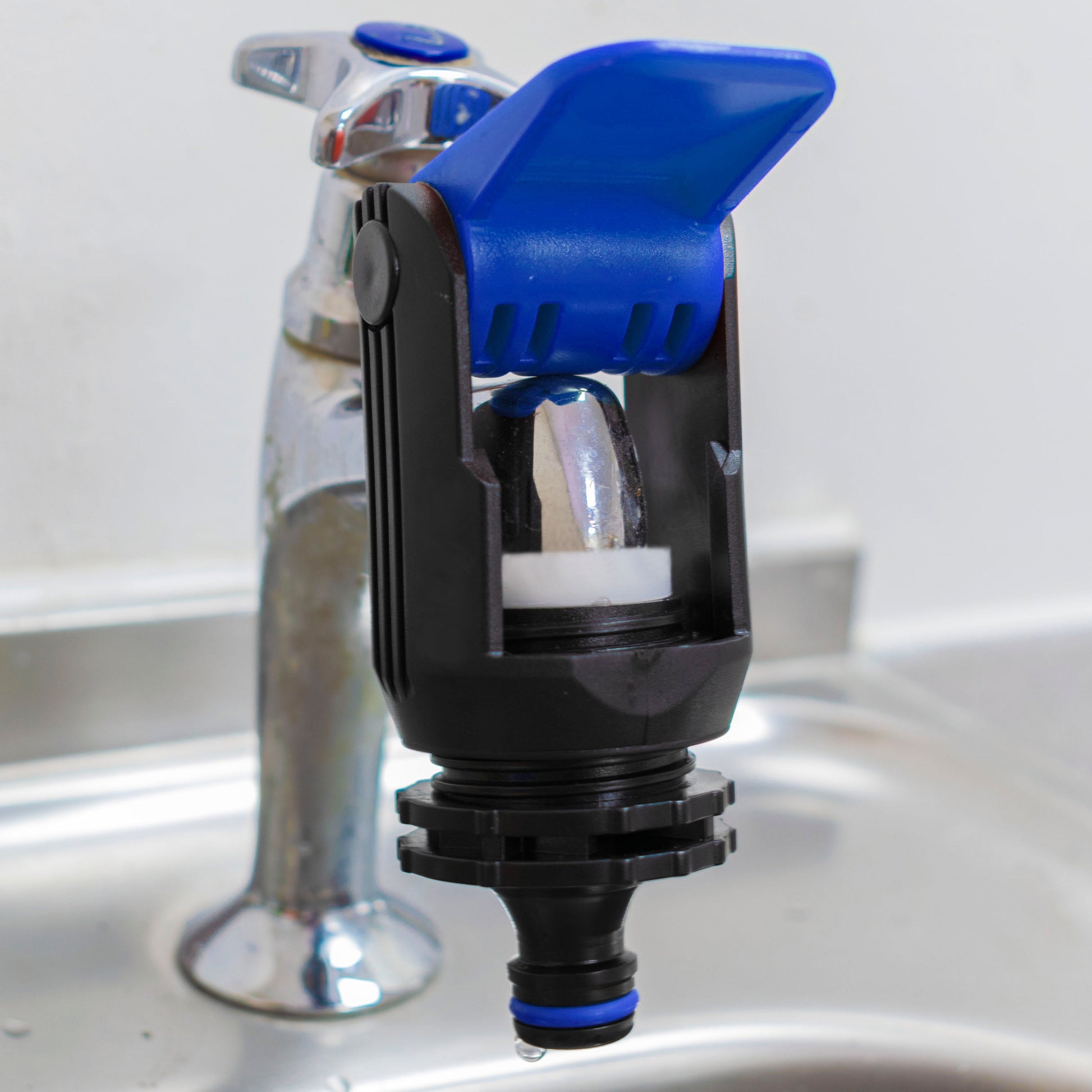 Kitchen Tap Adaptor "Non Branded" Blue - Best4Trade-Retail Garden watering