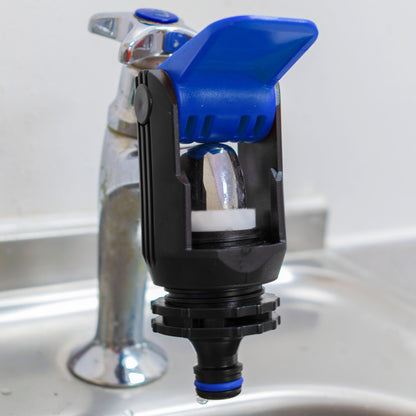 Kitchen Tap Adaptor "Non Branded" Blue - Best4Trade-Retail Garden watering