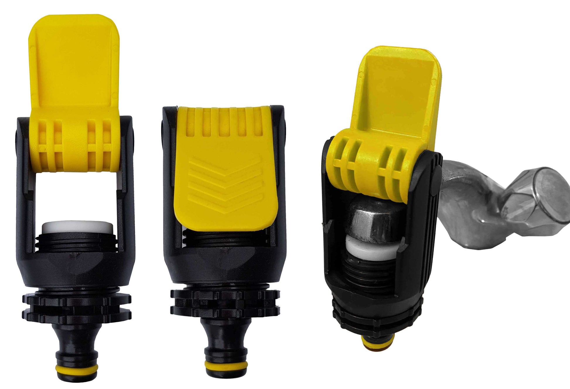 Kitchen Tap Adaptor "Non Branded" Yellow - Best4Trade-Retail Garden watering