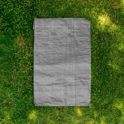 Gray S-Grade Tarpaulin 3m x 4m - Best4Trade-Retail Tarpaulins