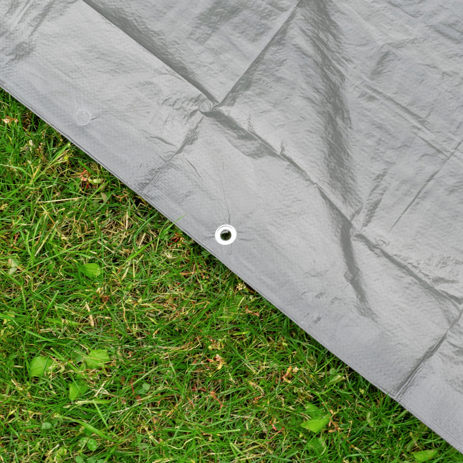 Gray S-Grade Tarpaulin 4m x 5m - Best4Trade-Retail Tarpaulins