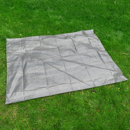 Gray S-Grade Tarpaulin 3m x 4m - Best4Trade-Retail Tarpaulins