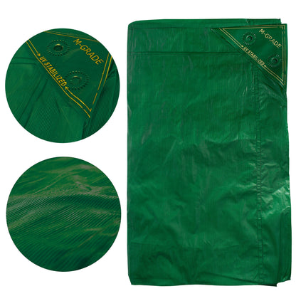 M-Grade LLDPE Green Tarpaulin 2m x 3m - Best4Trade-Retail Tarpaulins