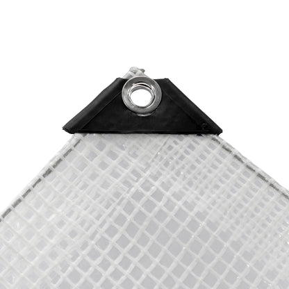 Clear M-Grade Tarpaulin with 10 x 6" Bungee Balls (Black) - Best4Trade-Retail Tarpaulins