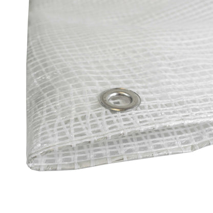 Clear M-Grade Tarpaulin 6m x 6m - Best4Trade-Retail Tarpaulins