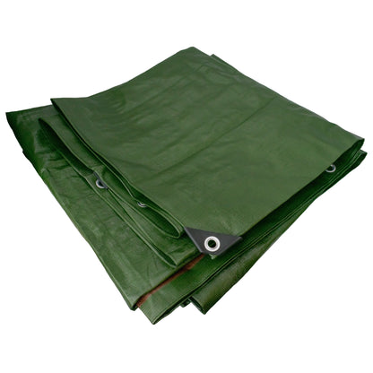 Green/Brown L-Grade Tarpaulin 10m x 12m - Best4Trade-Retail Tarpaulins