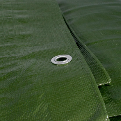 Green/Brown L-Grade Tarpaulin 6m x 6m - Best4Trade-Retail Tarpaulins