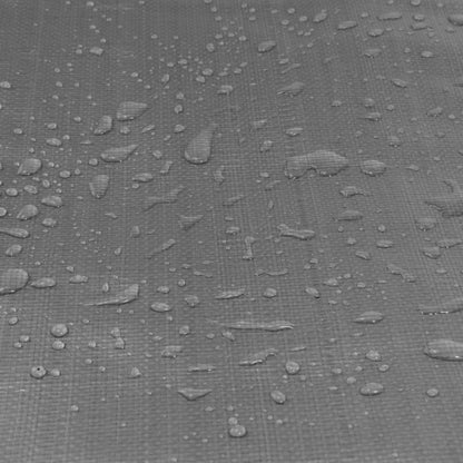 Grey L-Grade Tarpaulin with Bungee Balls (Black) - Best4Trade-Retail Tarpaulins