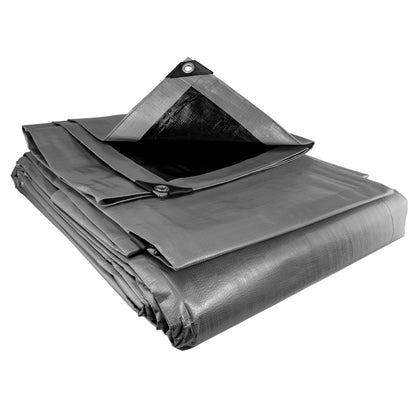 Silver XL-Grade Tarpaulin 2m x 4m - Best4Trade-Retail Tarpaulins