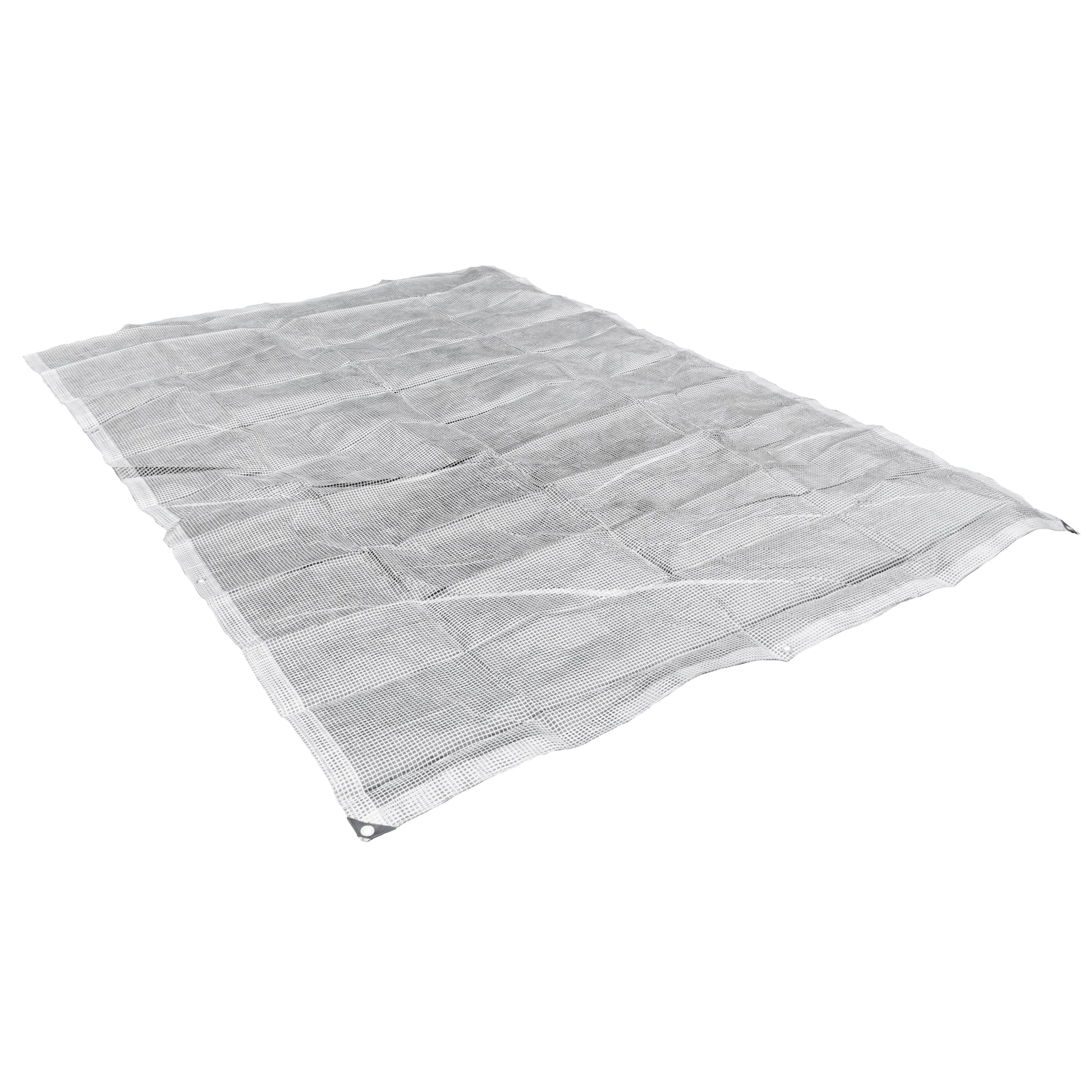 Clear XL-Grade Tarpaulin with 10 x 6" Bungee Balls (Black) and 10 x Screw Type Tarp Clips - Best4Trade-Retail Tarpaulins