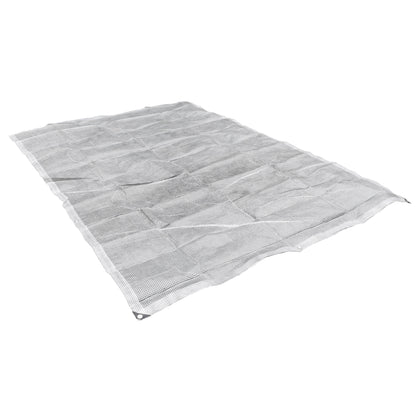 Clear XL-Grade Tarpaulin with 10m of 6mm Bungee Rope and 10 x Slide Type Tarp Clips - Best4Trade-Retail Tarpaulins