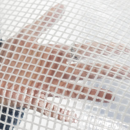 Clear XL-Grade Tarpaulin with Bungee Balls (Black) - Best4Trade-Retail Tarpaulins